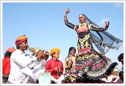 Rajasthani music and dance