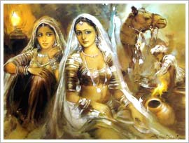 Rajasthani painting and sculpture